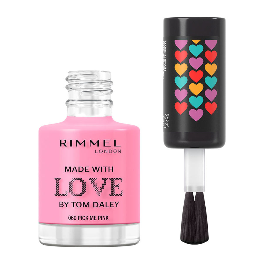 MADE WITH LOVE by Tom Daley esmalte de uñas #060-pick me pink 8 ml