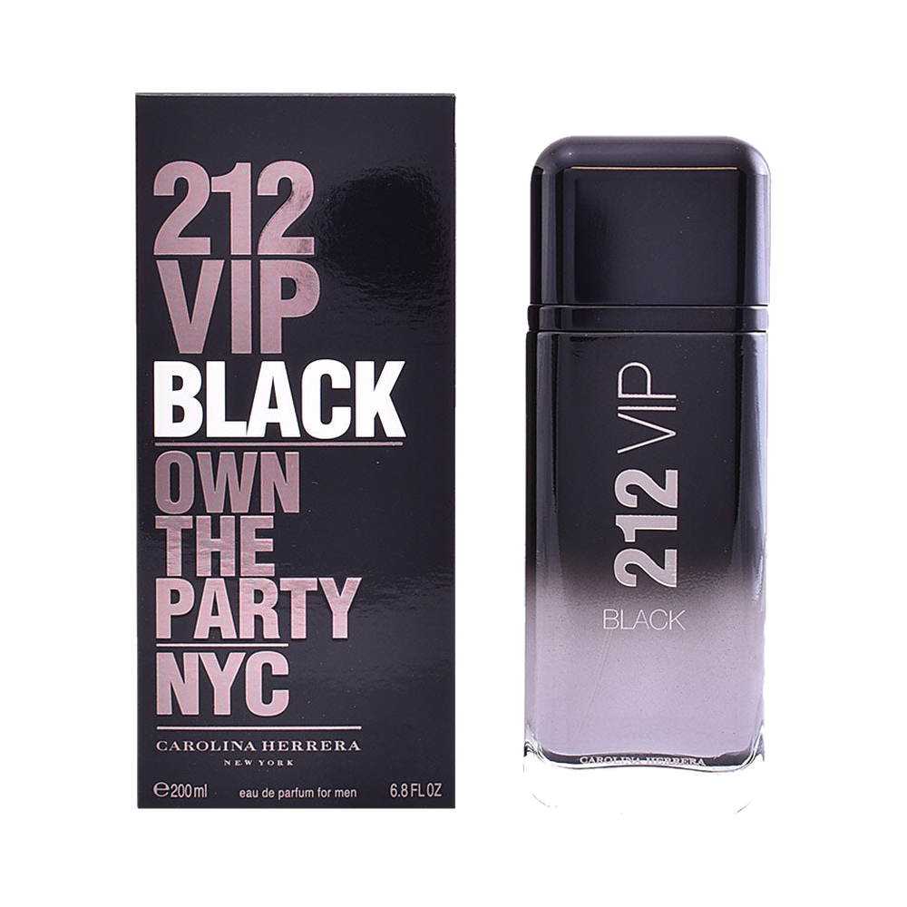 Carolina Herrera 212 VIP BLACK eau de parfum vaporizador 200 ml