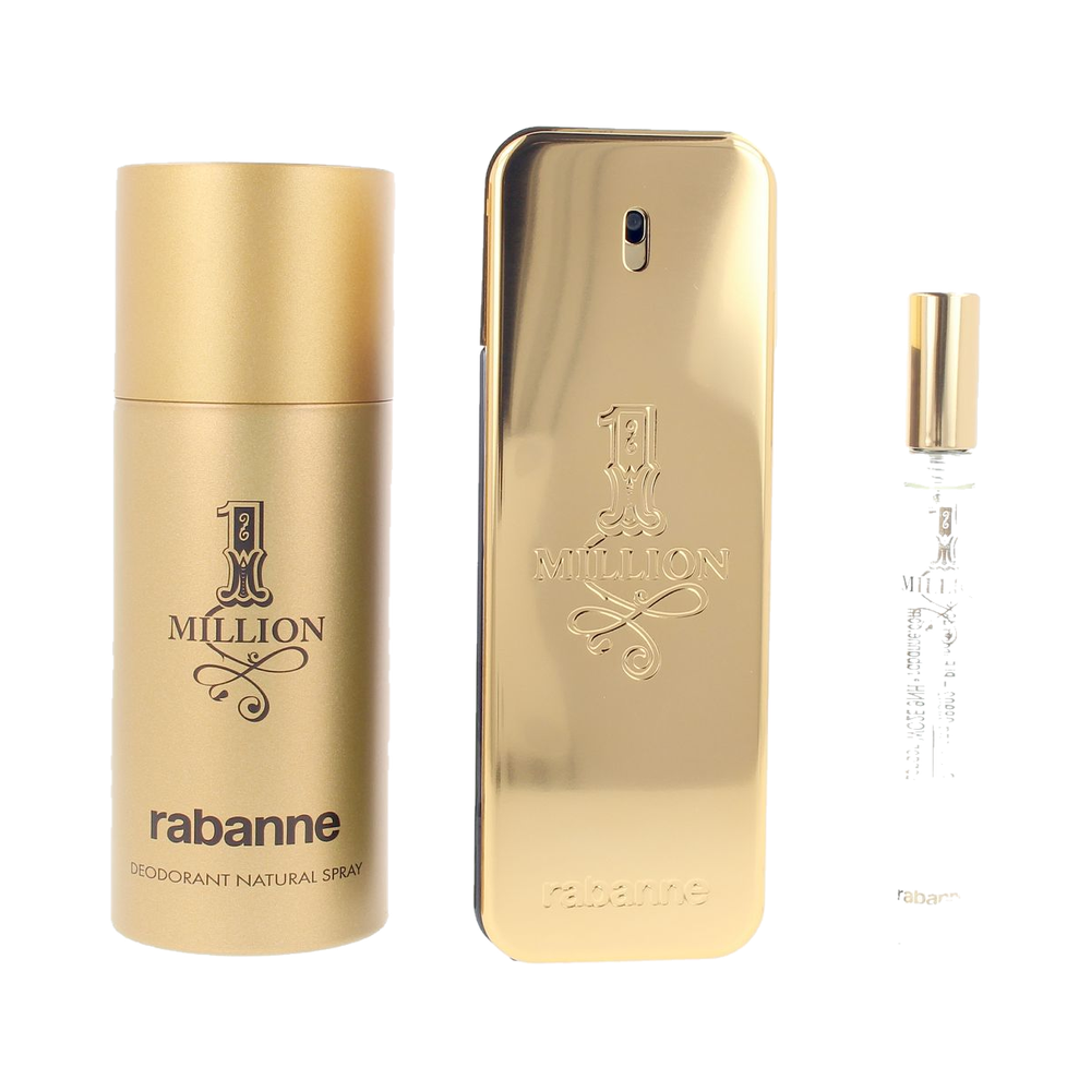 Rabanne 1 MILLION ESTUCHE 3 pz