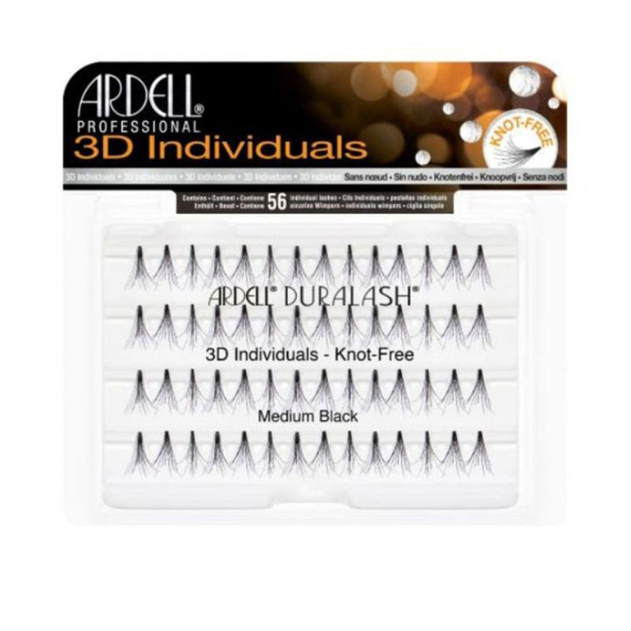 PESTAÑAS POSTIZAS 3D INDIVIDUALES #medium black 1 u