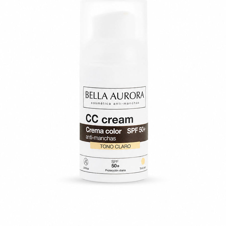 CC CREAM anti-manchas SPF50+ #tono claro 