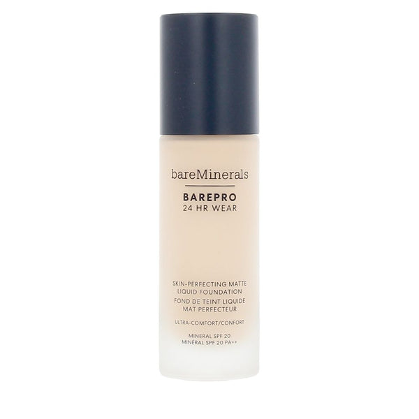 BAREPRO 24HR WEAR fondo de maquillaje líquido mate SPF20 #Fair 10 Warm 30 ml
