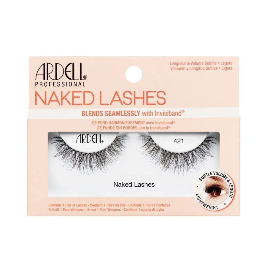 ARDELL NAKED LASHES pestañas #424 black 1 u
