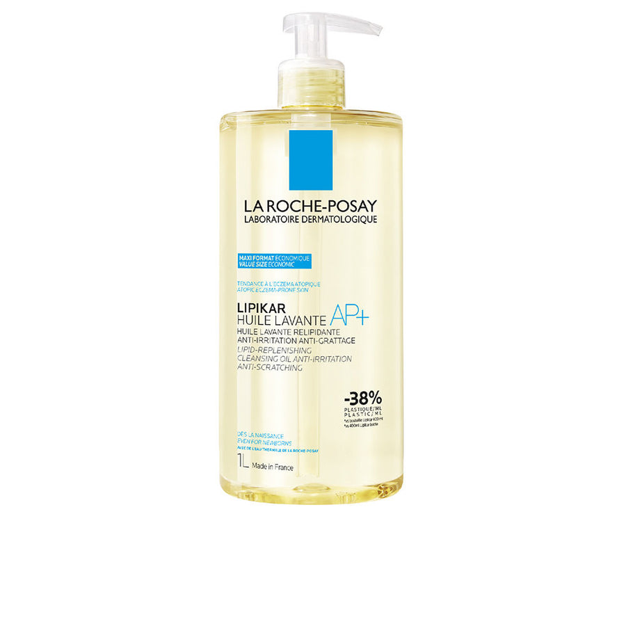 LIPIKAR aceite lavante AP+ limpiador corporal antiirritación para pieles atópicas 1000 ml