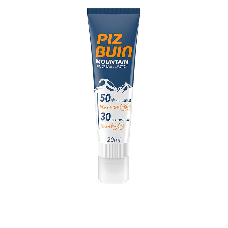 PIZ BUIN MOUNTAIN SPF50+ suncream 20 ml + lipstick F20 2,3 ml