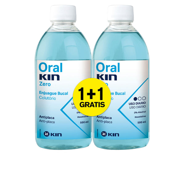 ORALKIN ZERO ENJUAGUE BUCAL lote 2 pz