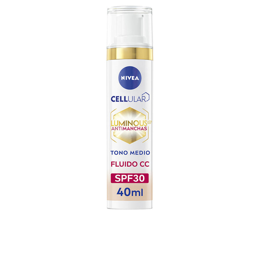 LUMINOUS 630º ANTIMANCHAS CC fluido SPF30 #medio 40 ml